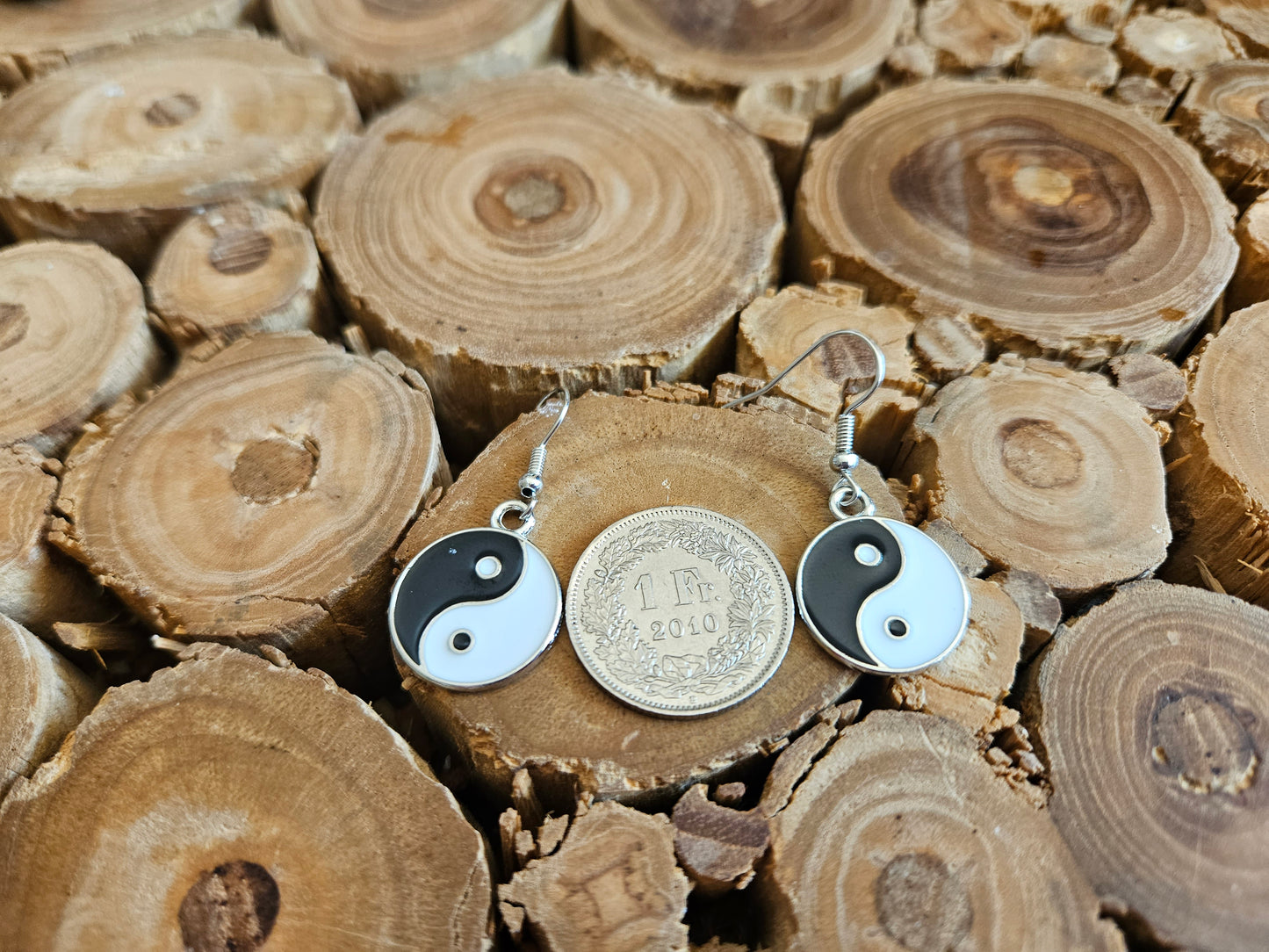 Yin-Yang-Ohrringe
