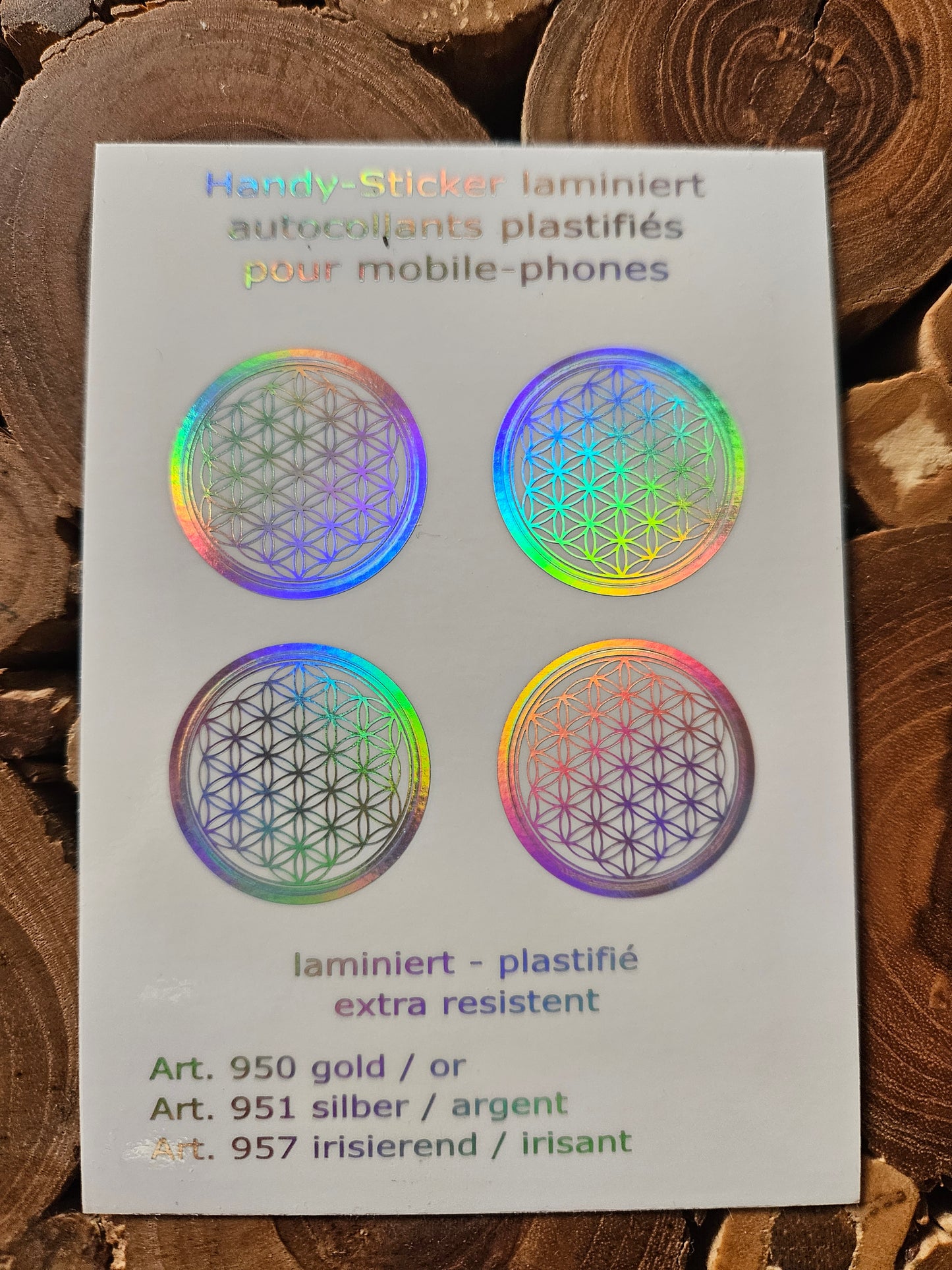 Handy-Sticker in Gold - A7