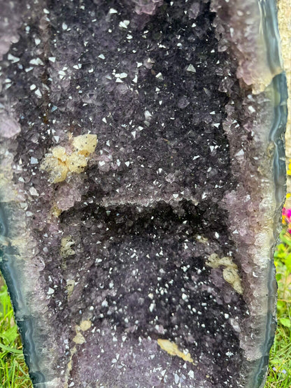 Grosse Amethyst Druse 20 kg Unikat Kristall Raumenergie Spirit Place Winterthur Schweiz