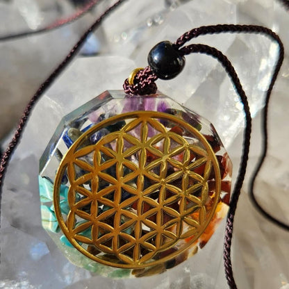 Orgon Amulett Blume des Lebens Anhänger Schutz Energie Spirit Place Winterthur Schweiz