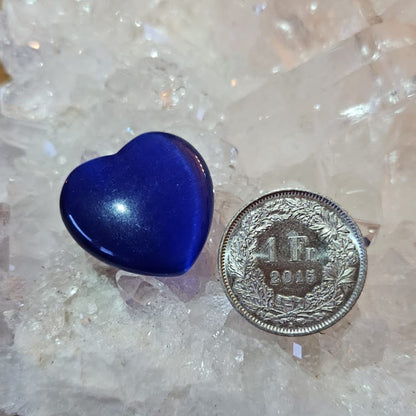 Wasserstein-Herz 25x8mm